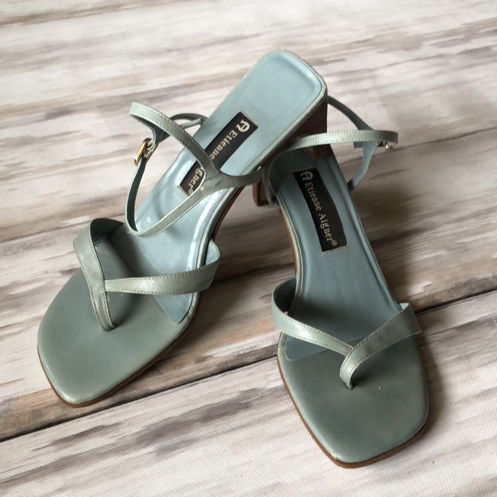 ETIENNE AIGNER HEELED SANDAL SIZE 8